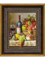 Картина настенная интерьерная в багетной раме 18*21 см