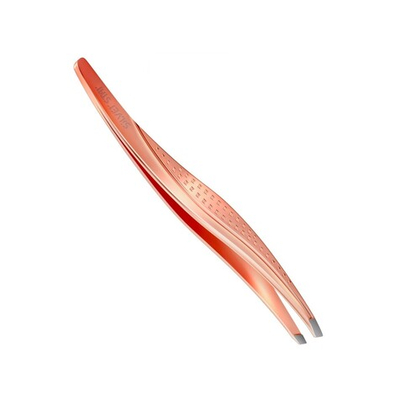 Пинцет со скошенными краями Silver Star AT-9968 Арт.9968 L=95 мм Pink Gold
