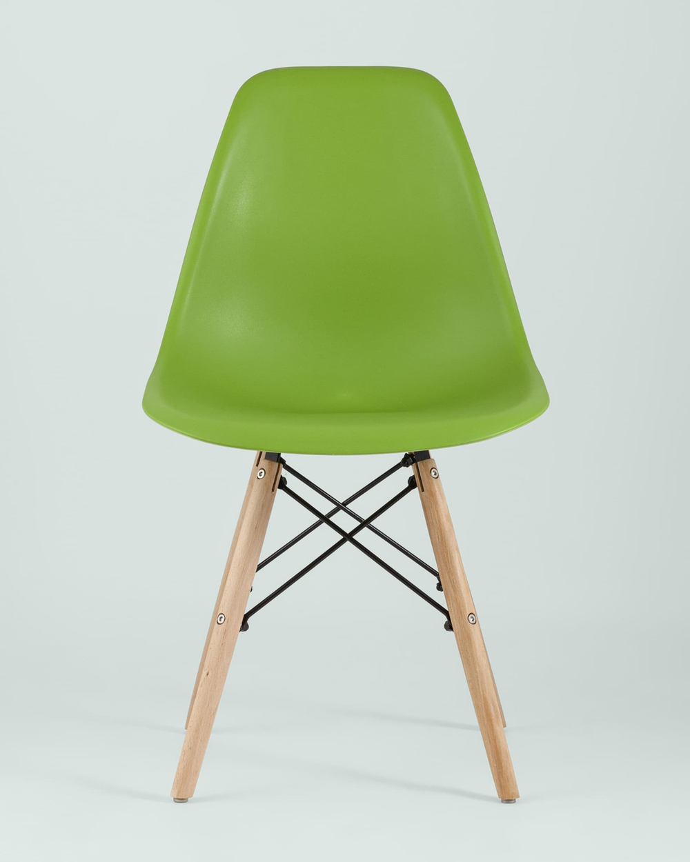 Стул Eames Style DSW зеленый x4 (разборный каркас)