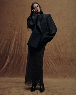 Пиджак OVER в клетку