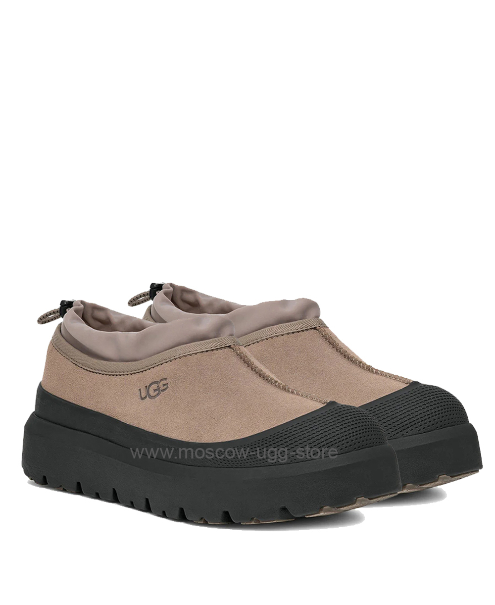 TASMAN WEATHER HYBRID SLIPPER-Smoke Plume Black