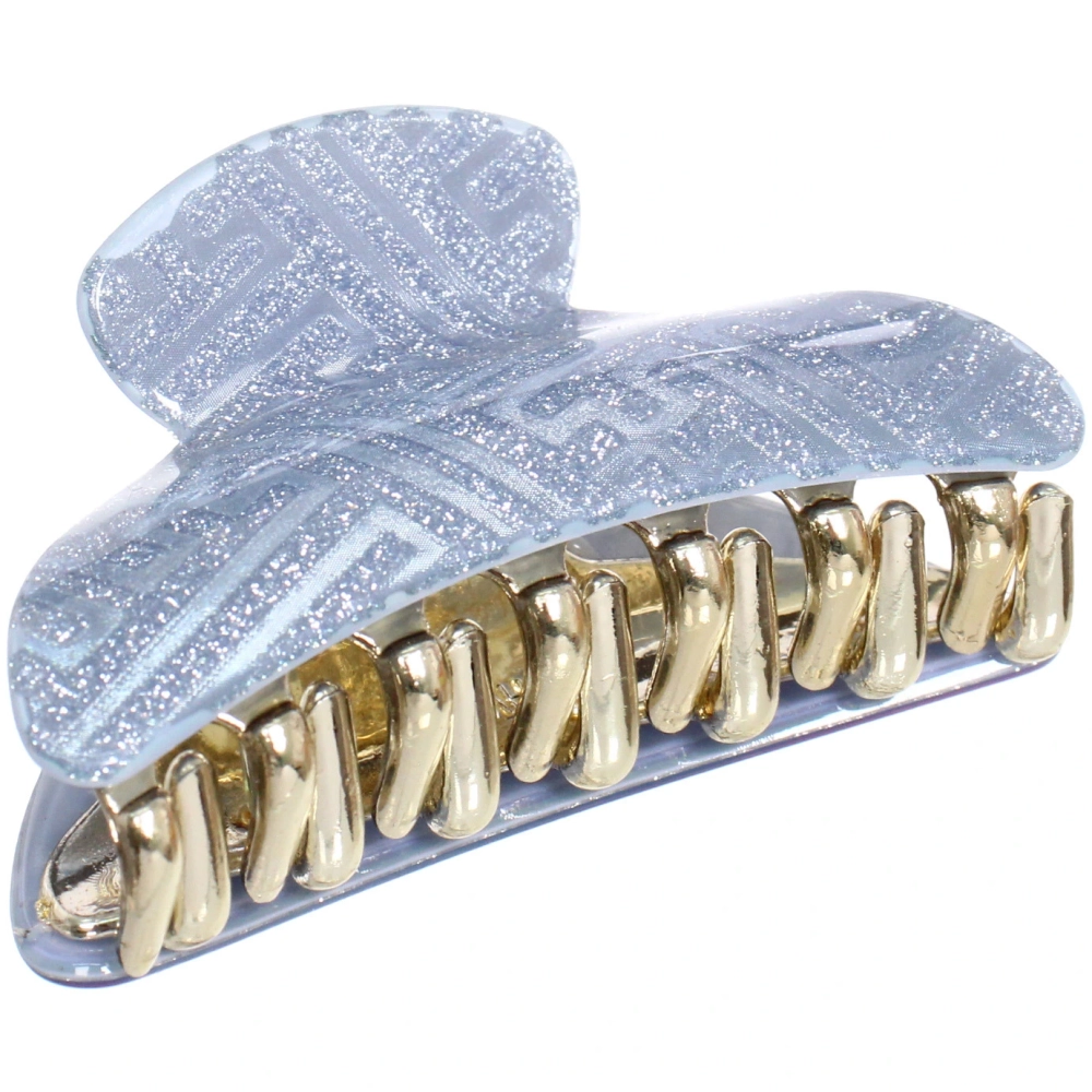 Заколка-краб для волос « ЭЙФОРИЯ», райя, микс 6 цветов, 7см (блистер Кокетка)