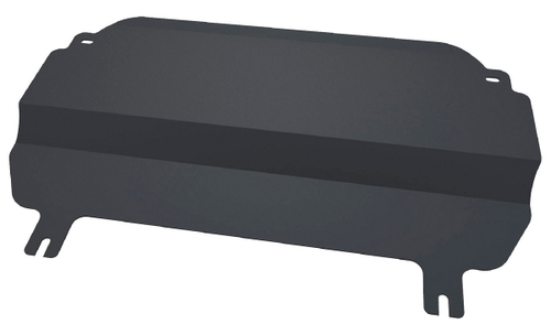 Защита картера и КПП АвтоБроня для Citroen C2 (V - 1.4; 1.6) 2003-2009/Citroen C3 I рестайлинг (V - 1.4; 1.6) 2005-2009, сталь 1.8 мм, с крепежом, 111.01201.1