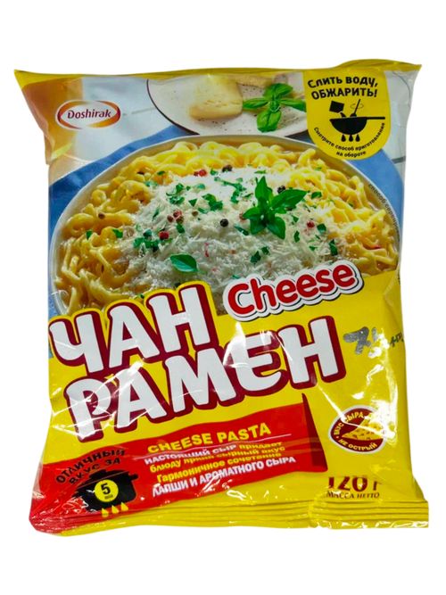 Лапша для варки Чан Рамён Cheese сыром 120 г