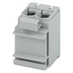 Клемма силовая вводная КСВ ЭРА NO-224-137 двойная (KE66) 6-50 мм2 серая L | Клеммы силовые вводные КСВ, КВМ