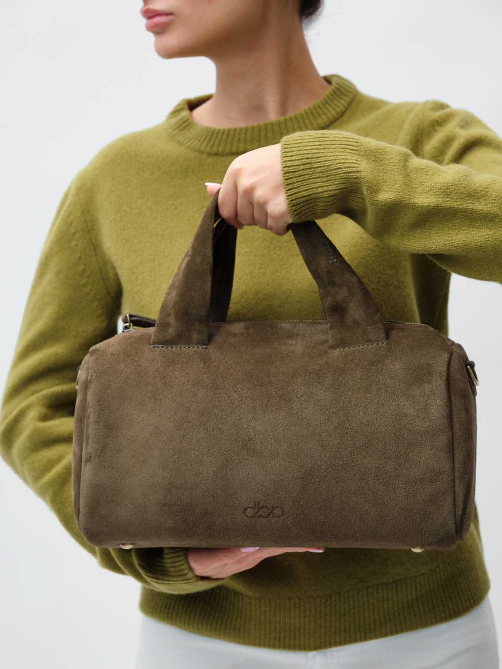 Замшевая сумка DBR 31378 тундра