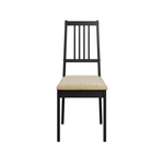 Стул деревянный PORTO 2, черное дерево + ткань №108