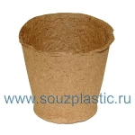 Торфяной горшочек 110*100 круглый (комплект 150 шт)