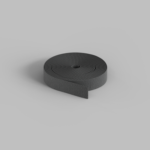 TR5500-DG Гибкий трек-ремень Belty, серия Base, 5м, 48V DC, IP20, тёмно-серый, ткань, медь