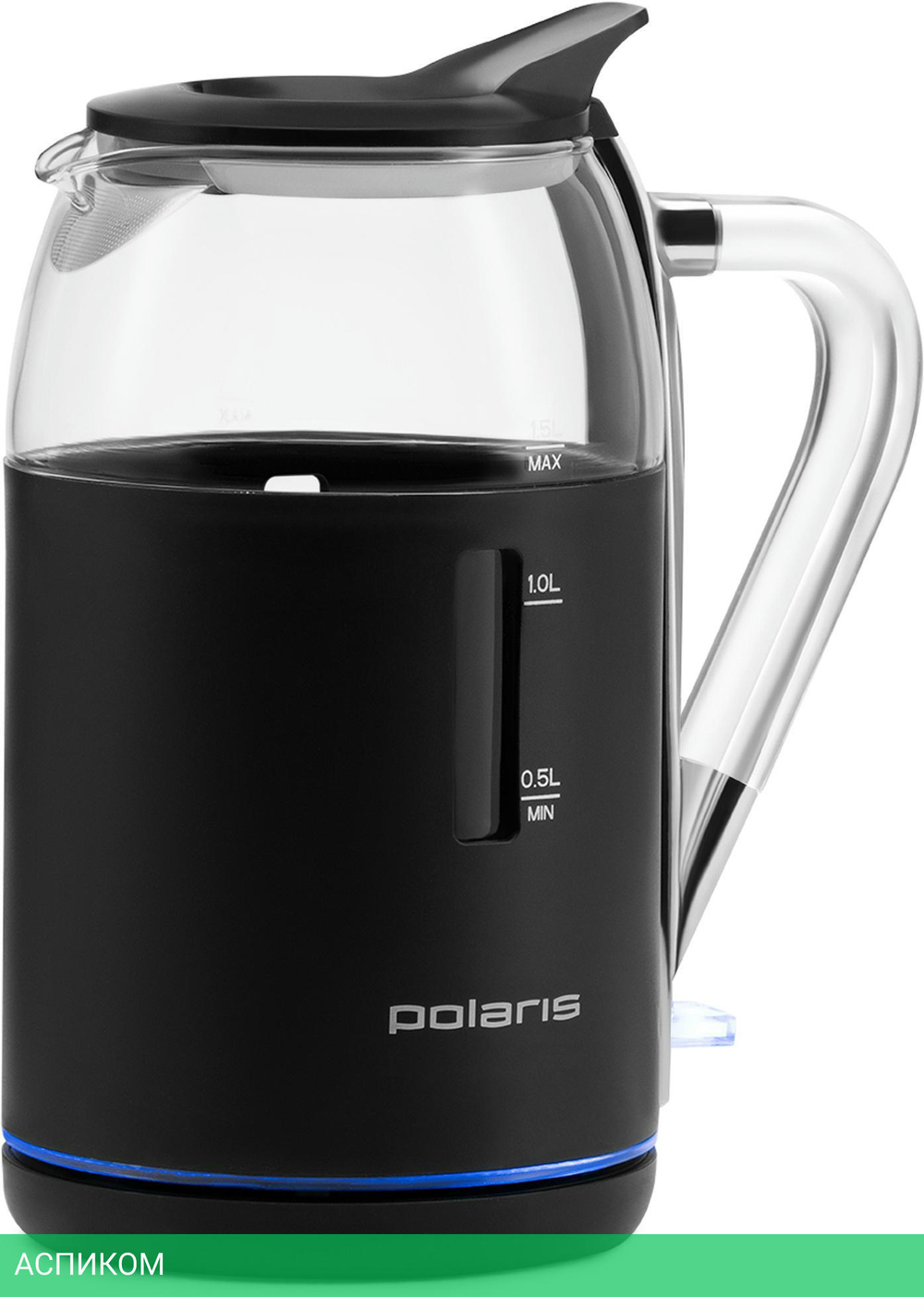 Электрочайник Polaris PWK 1563CGL черный