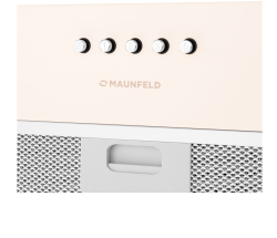 Встраиваемая вытяжка Maunfeld Crosby Singl 60 бежевый