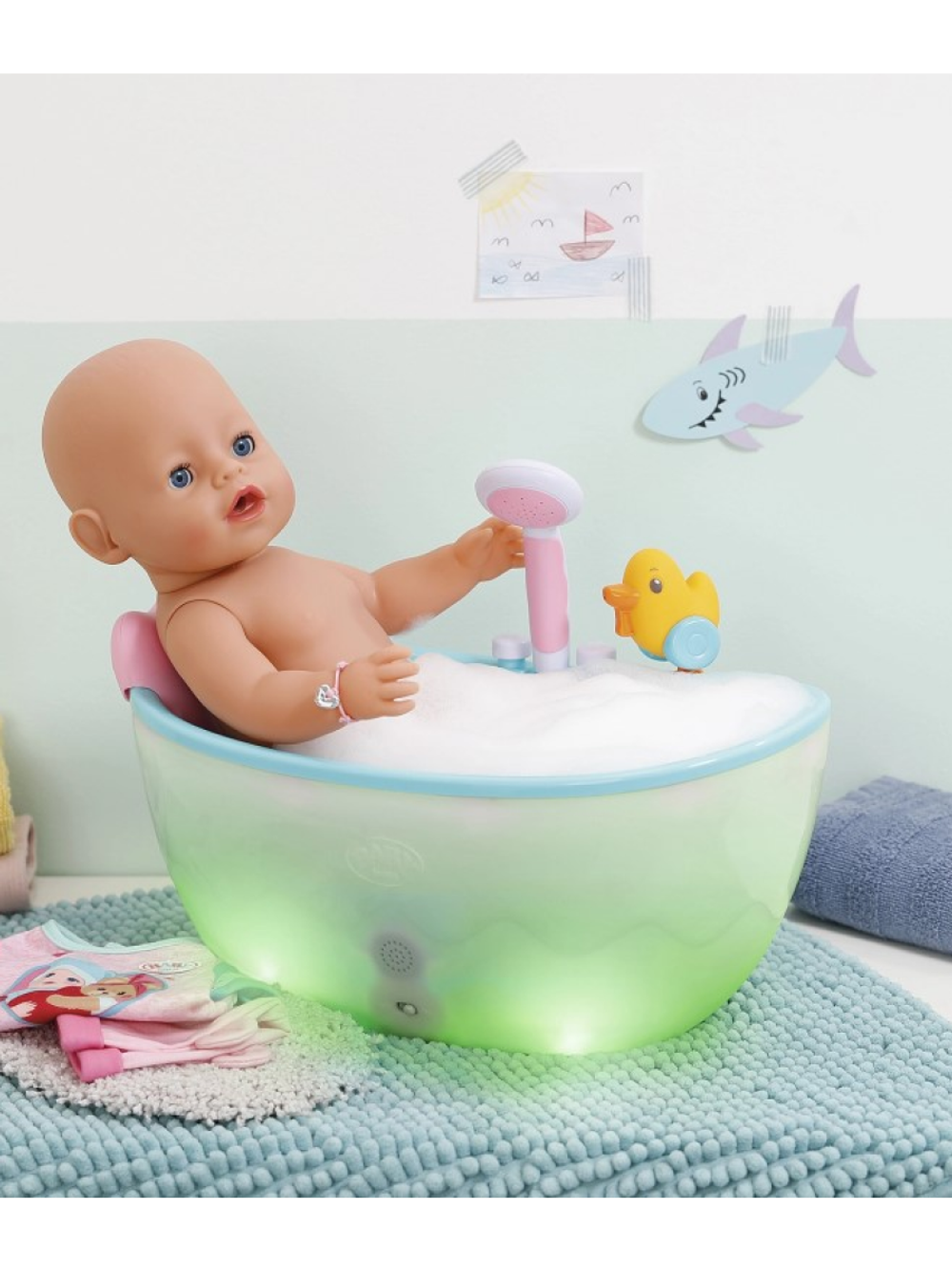 Интерактивная кукла Эмма с магическими глазками 43 см Беби Борн 42482