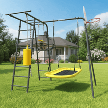 ROMANA Спорт (антрацит) (с цепными качелями)