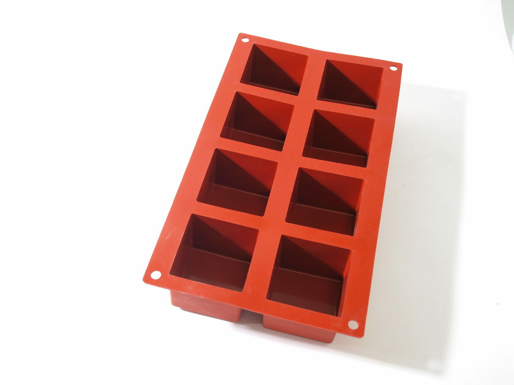 Форма для выпечки силиконовая «Кубики 50х50» 8 ячеек