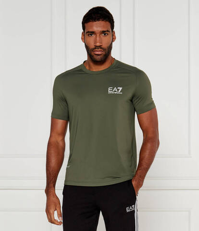 Футболка EA7 - хаки(8NPT22 PJEMZ)