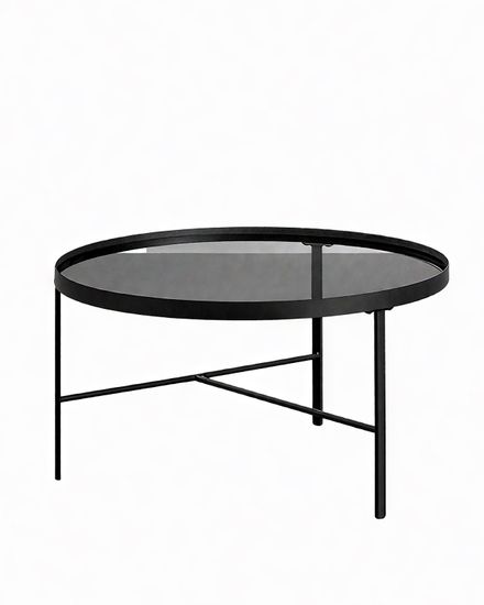 Чёрный кофейный стол “Кавендиш”