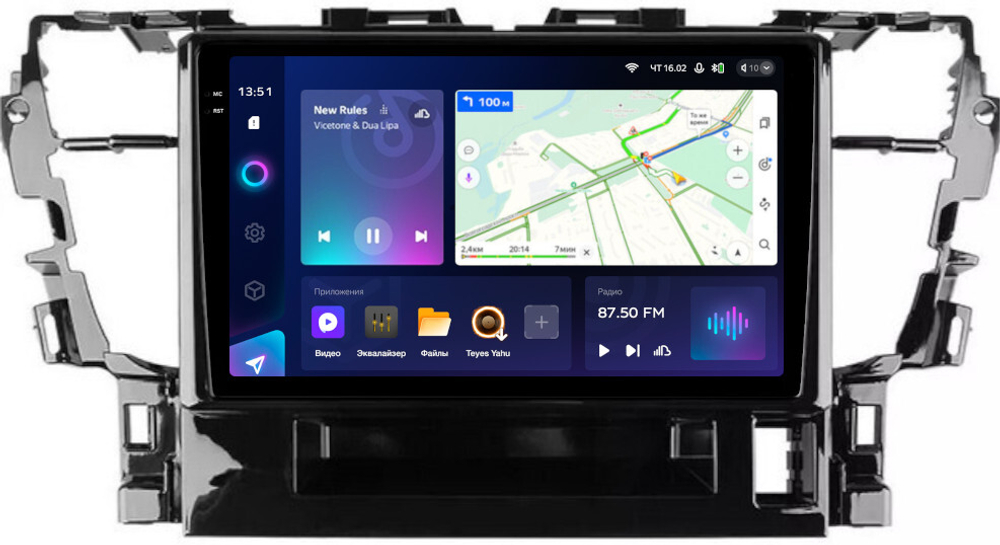 Магнитола для Toyota Alphard 3, Vellfire 2 H30 2015-2023 (правый руль) - Teyes CC3-2K монитор 10.36" 2K QLED на Android 10, ТОП процессор, CarPlay, 4G SIM-слот