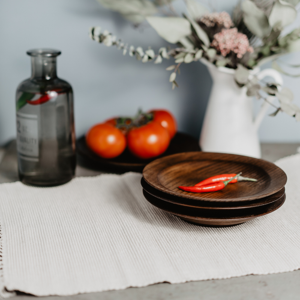 Набор деревянных тарелок Art of Siberia из сибирского кедра 3 шт. TN41