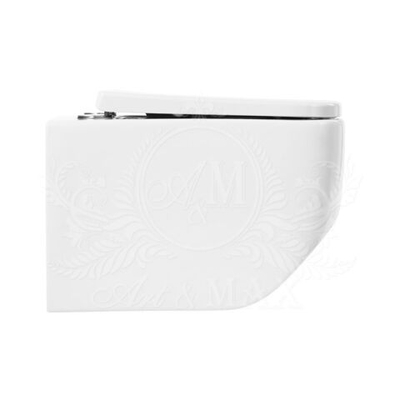 Унитаз подвесной безободковый ART&MAX LIBERTY AM015CHR