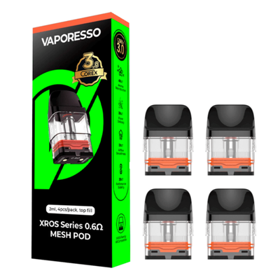 Картридж Vaporesso XROS 2ML 0.6 Ом COREX 3.0 - упаковка 4 шт