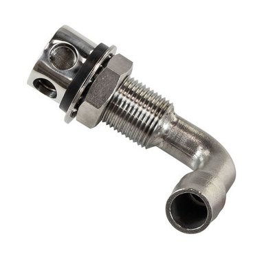 Вентиляция бака угловая 9/16" (14мм)