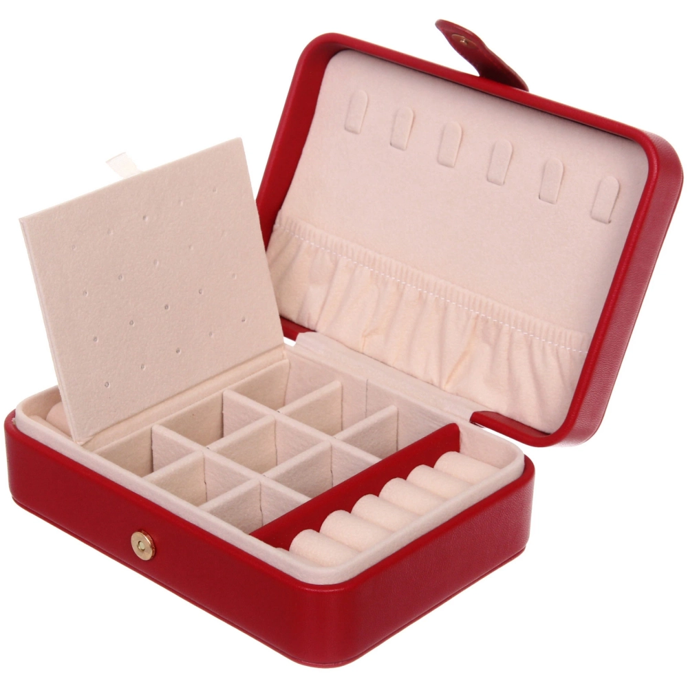 Шкатулка для украшений «ДЕЛЬ ВИЕНТО», цвет бордово-красный, 16*11,5*5,5см (коробка)