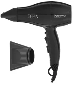 Фен Harizma Elfin, 1900 Вт, черный (h10221-06)