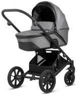 Детская коляска Noordi Aqua V2 4 в 1 с автокреслом Terra Black и базой 1482633 Dark Grey