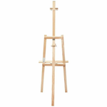 Мольберт классический напольный с полкой и подстаканниками
