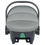 Автолюлька Indigo Minky I-Size с базой 0+ (40-87см) светло-серый