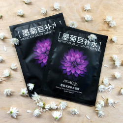 Тканевая маска с хризантемой