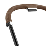 Коляска Cybex Priam IV Chrome Brown complete Aton S2 Moon Black Base One 4 в 1 Leaf Green