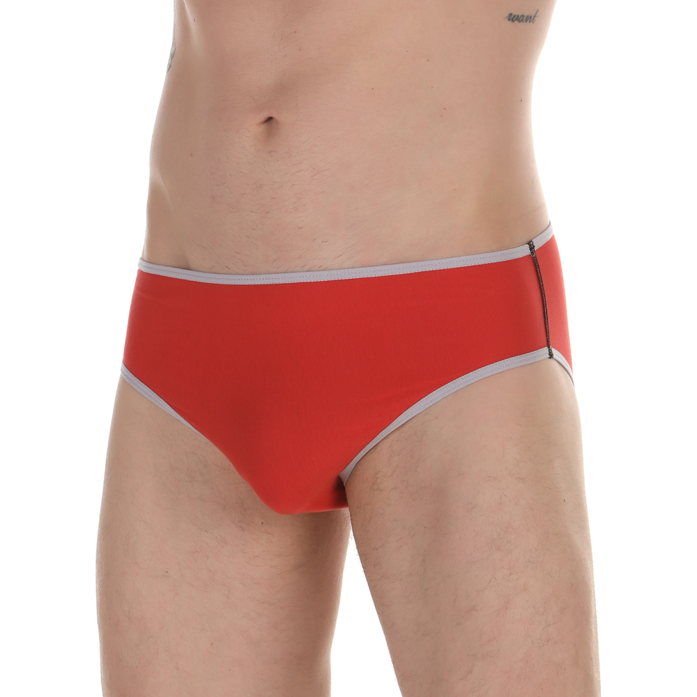 Мужские брифы красные Van Baam VB49762
