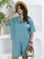 Блузка Камео-4 Виотекс БИРЮЗОВЫЙ