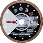 Диск алмазный, универсальный KRUGO 180x2,4x22,23x10mm, RTB07A+