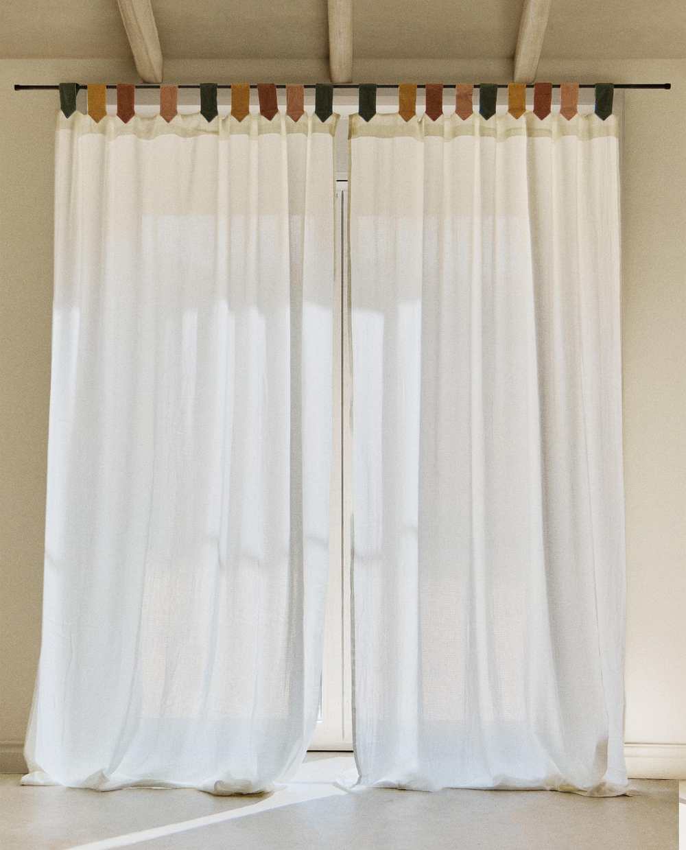 Штора Zara Home, 140х270 см, хлопок, 3689/032