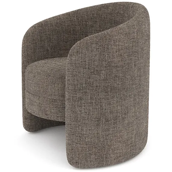 Кресло Ellipse E7.4 (коричневый, рогожка)