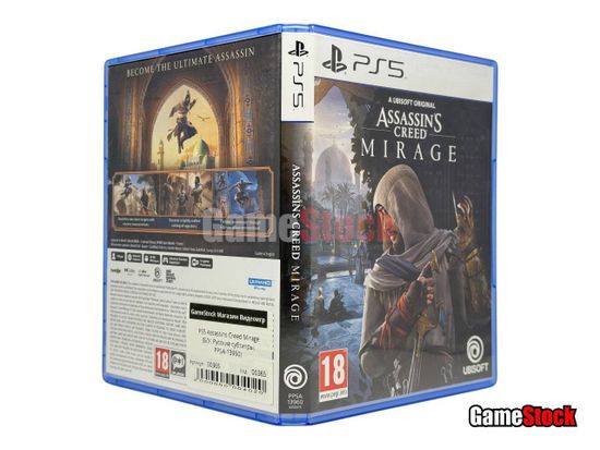 PS5 Assassins Creed Mirage (Б/У, Русские субтитры, PPSA-13960)