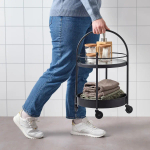 Тележка - IKEA FRÖSJÖN /FRОSJОN / ФРЕЗЬЕН ИКЕА,  55х35 см,  черный