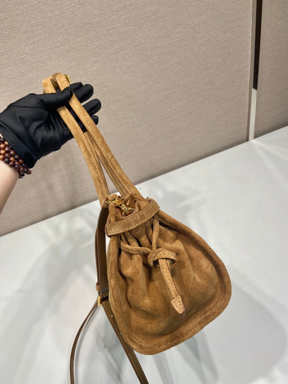 Prada Medium Leather Handbag 32 cm