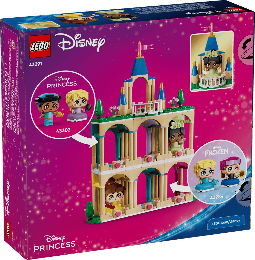 Конструктор LEGO Disney 43291 Mini Belle & Tiana with Castle