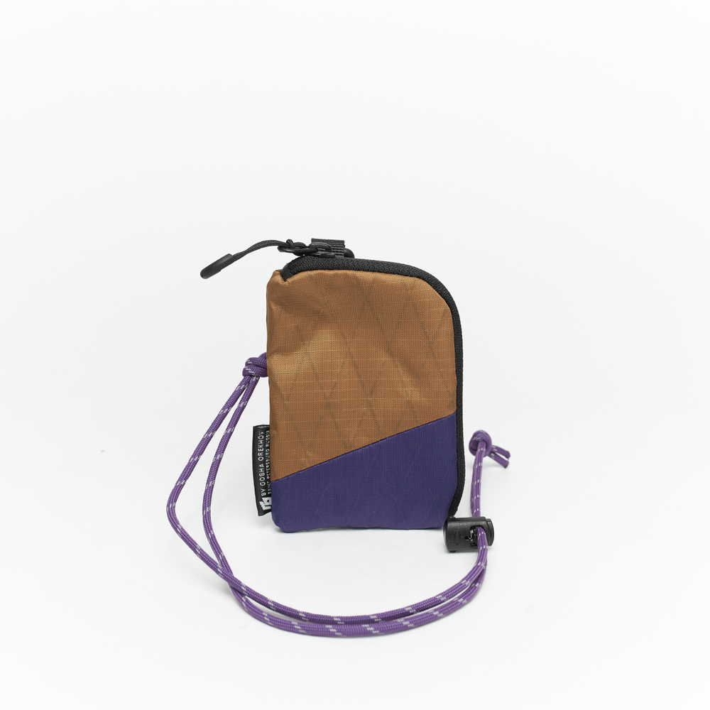 Кошелек Bow Wallet песочный/фиолетовый