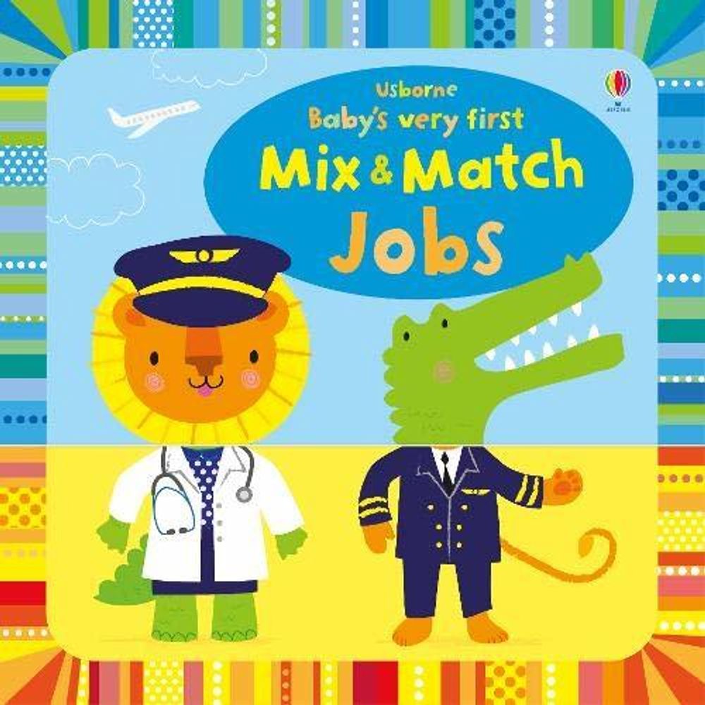 Baby&#39;s Very First Mix and Match Jobs (board bk)