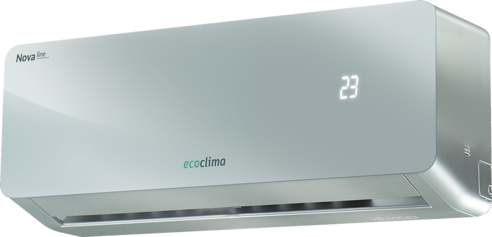 Сплит-система ECOCLIMA, NOVA LINE Inverter (Silver), ECW/I-СH12/AAS-4R1 / EC/I-CH12/A-4R1