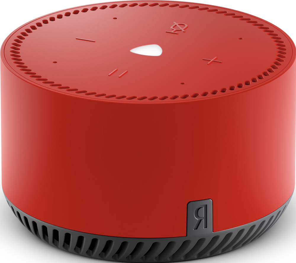 Умная колонка Яндекс Станция Лайт с Алисой red
