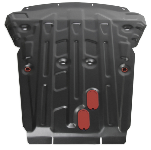 Защита картера АвтоБроня для BMW X5 F15 (V - 3.0) (xDrive35i) 2013-2018/BMW X5 F15 (V - 3.0D) (xDrive30d; xDrive25d; xDrive40d) 2013-2018/BMW X5 F15 (V - 4.4) (xDrive50i) 2013-2018/BMW X6 F16 (V - 3.0) (xDrive35i) 2014-2020/BMW X6 F16 (V - 3.0D) (xDrive30d) 2014-2020/BMW X6 F16 (V - 4.4) (xDrive50i) 2014-2020, штампованная, сталь 1.8 мм, с крепежом, 111.00523.1