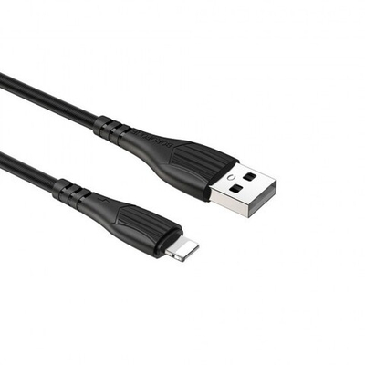 Кабель для iPhone BOROFONE BX37 1м, в оплетке, 012995 Белый
