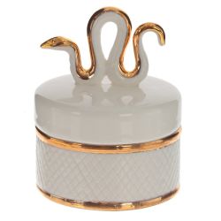 GAEM Шкатулка "Змея", L6 W6 H7,5 см, 2в.