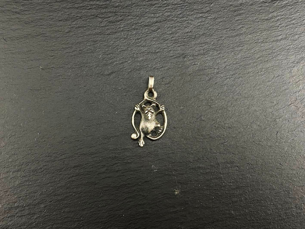 Подвеска. Мышь (серебро)