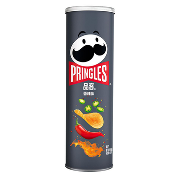 Чипсы картофельные Pringles Spicy со вкусом пряного перца, 110 г (Китай)